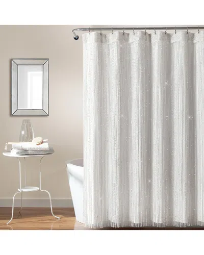 Lush Decor Fashion Night Sky String Thread With Peva Lining Set In Blue