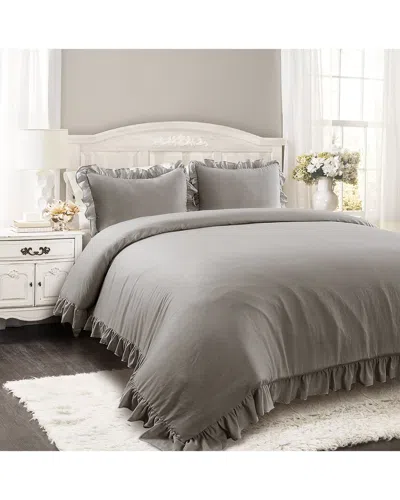 Lush Decor Fashion Reyna Comforter In Gray
