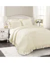 Lush Decor Fashion Reyna Comforter In Ivory
