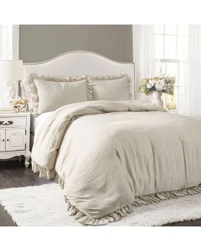 Lush Decor Fashion Reyna Comforter In Sand