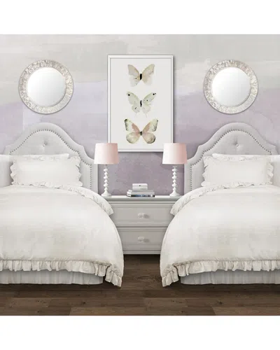 Lush Decor Fashion Reyna Comforter In White