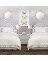 Lush Decor Fashion Reyna Comforter In White