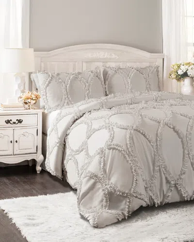 Lush Decor Fashions 3pc Avon Comforter Set