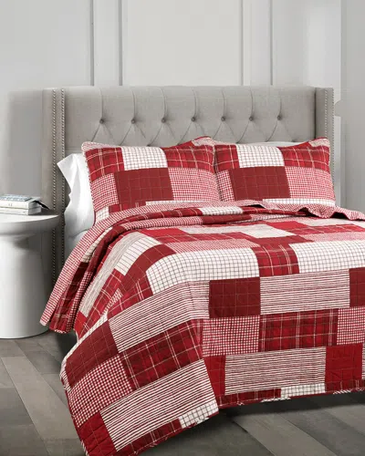 Lush Decor Fashions 3pc Greenville Quilt Set