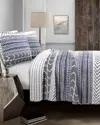 Lush Decor Fashions 3pc Hygge Geo Quilt Set