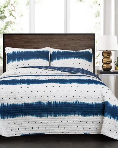 Lush Decor Fashions 3pc Jane Shibori Quilt Set