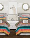 Lush Decor Bohemian Stripe 5-piece Twin Xl Comforter Set Bedding