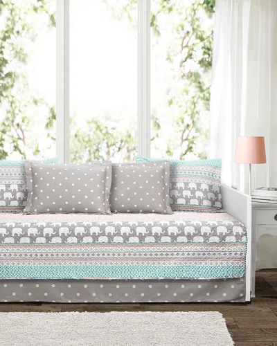 Lush Decor Fashions 6pc Elephant Striped Daybed Set