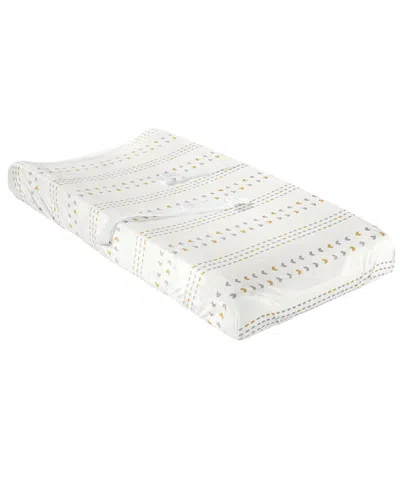 Lush Decor Hygge Geo Modern Soft & Plush Changing Pad Cover In Yellow