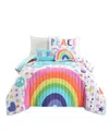 Lush Decor Kids Unicorn Rainbow 4-pc. Quilt Set, Twin/twin Xl In Multi