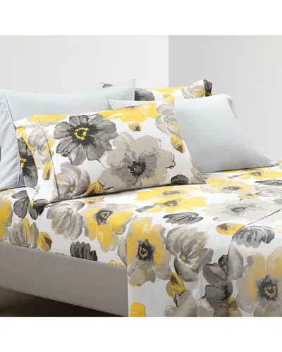 Lush Decor Leah Soft Sheet Set In Yellow