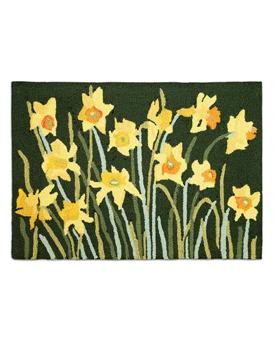 Lush Decor Liora Manne Frontporch Daffodil Outdoor Rug, 2'6 X 4' In Multi