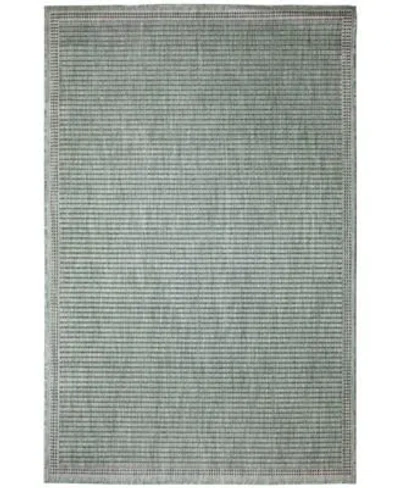 Lush Decor Liora Manne Malibu Simple Border Area Rug In Metallic