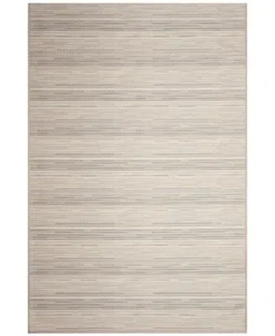 Lush Decor Liora Manne Miranda Tweed Stripe Rug Collection In Silver