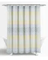 Lush Decor Medallion Ombre Shower Curtain In Yellow