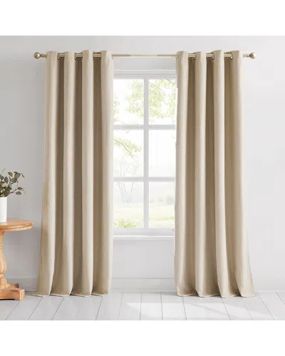Lush Decor Lush Décor Meena Slub 100% Blackout Window Curtain Panels