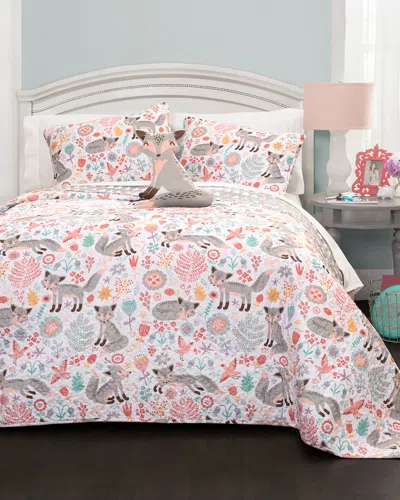 Lush Decor Pixie Fox Quilt Set