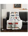 Lush Decor Race Cars Throw