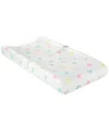 Lush Decor Rainbow Allover Stars Soft & Plush Changing Pad Cover In Multi