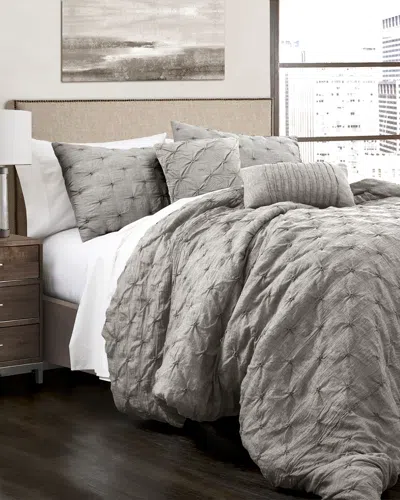 Lush Decor Ravello Pintuck Comforter Set
