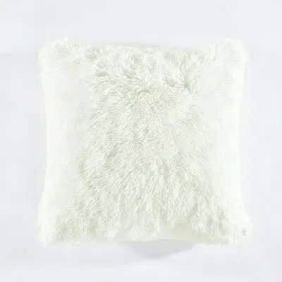 Lush Decor Reyna Square Pillow Cover In White