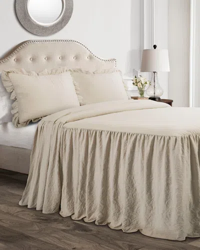 Lush Decor Ruffle Skirt Bedspread 3pc Set