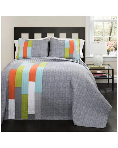 Lush Decor Shelly Stripe Quilt Set