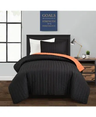 Lush Decor Soft Stripe All Season Quilt Set In Multi