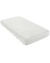Lush Decor Stripe Soft & Plush Fitted Crib Sheet In Gray
