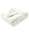 Lush Decor Sunshine Rainbow Reversible Soft & Plush Oversized Soft Blanket In Yellow
