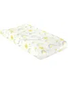 Lush Decor Sunshine Rainbow Soft & Plush Changing Pad Cover In Yellow