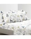 Lush Decor Wonderland Soft Flannel Sheet Set In Neutral
