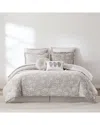 Lush Decor Lush Décor Zara Floral Block Cotton Comforter Set In Multi
