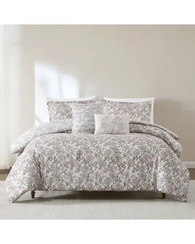 Lush Decor Lush Décor Zara Floral Block Reversible Comforter Set
