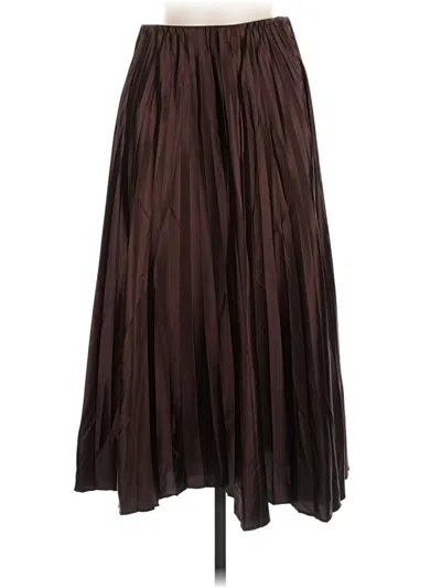 Pre-owned Lush Formal Skirt In Brown