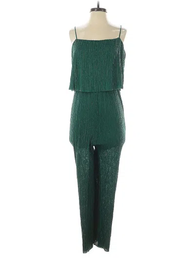 Pre-owned Lush Jumpsuit In Green