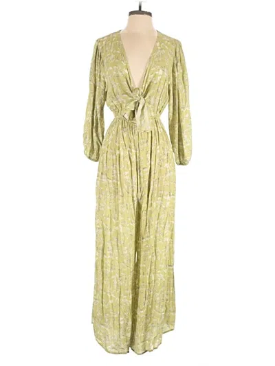 Pre-owned Lush Jumpsuit In Green