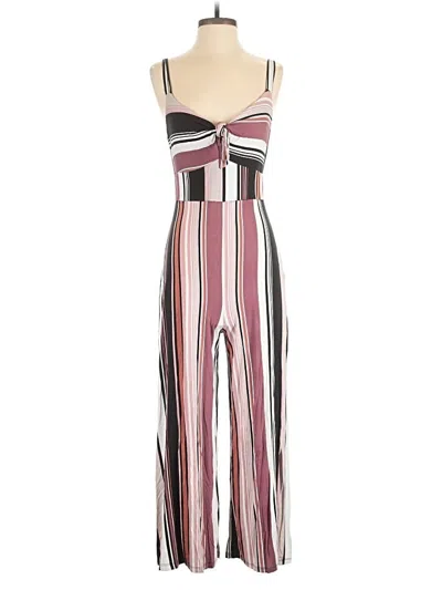 Pre-owned Lush Jumpsuit In Pink