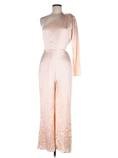 Pre-owned Lush Jumpsuit In Tan
