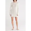 Lush Long Sleeve Cover-up Dress