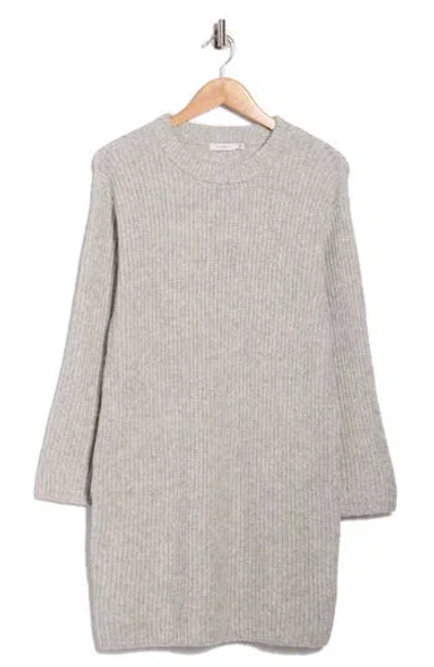 Lush Long Sleeve Sweater Dress In Multi