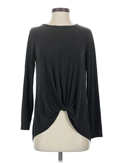 Pre-owned Lush Long Sleeve T-shirt In Black