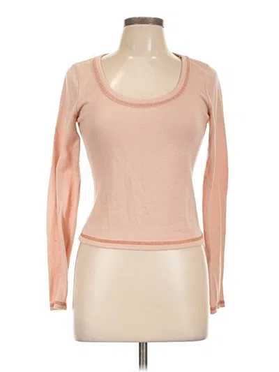 Pre-owned Lush Long Sleeve T-shirt In Pink