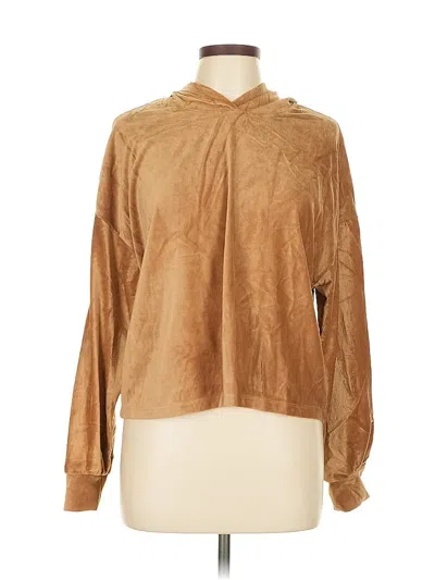 Pre-owned Lush Long Sleeve Turtleneck In Brown