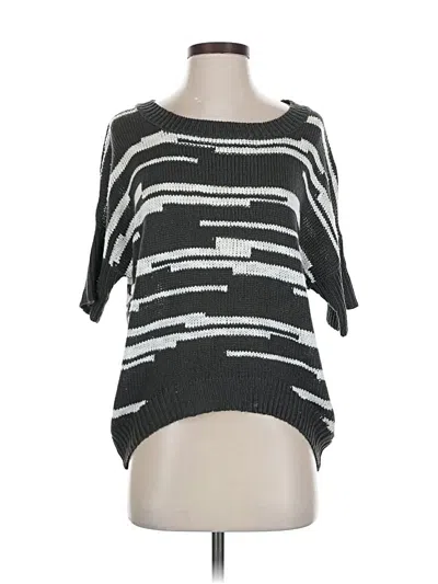 Pre-owned Lush Pullover Sweater In Black