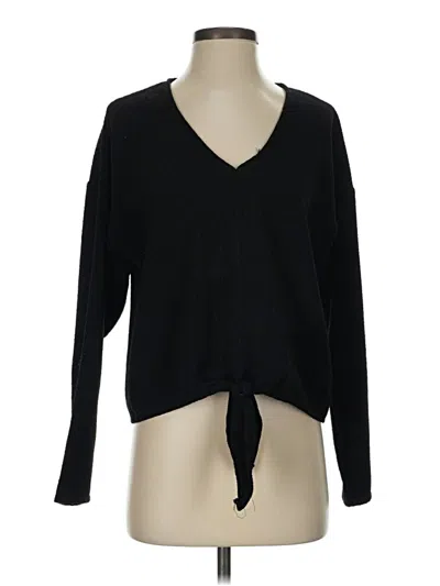 Pre-owned Lush Pullover Sweater In Black