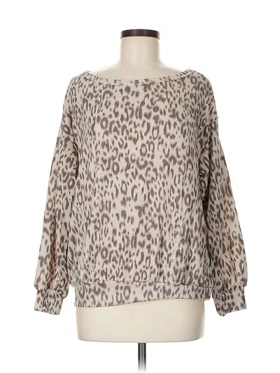 Pre-owned Lush Pullover Sweater In Brown