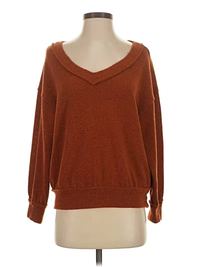 Pre-owned Lush Pullover Sweater In Brown