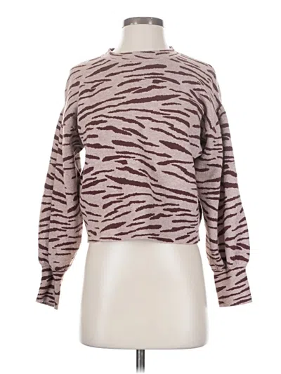 Pre-owned Lush Pullover Sweater In Brown