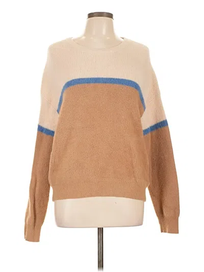 Pre-owned Lush Pullover Sweater In Brown
